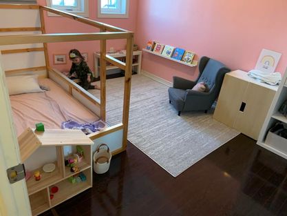 Updating the Montessori Toddlers Bedroom